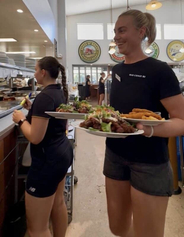 Old Coast Road Brewery team members welcoming guests in Myalup WA