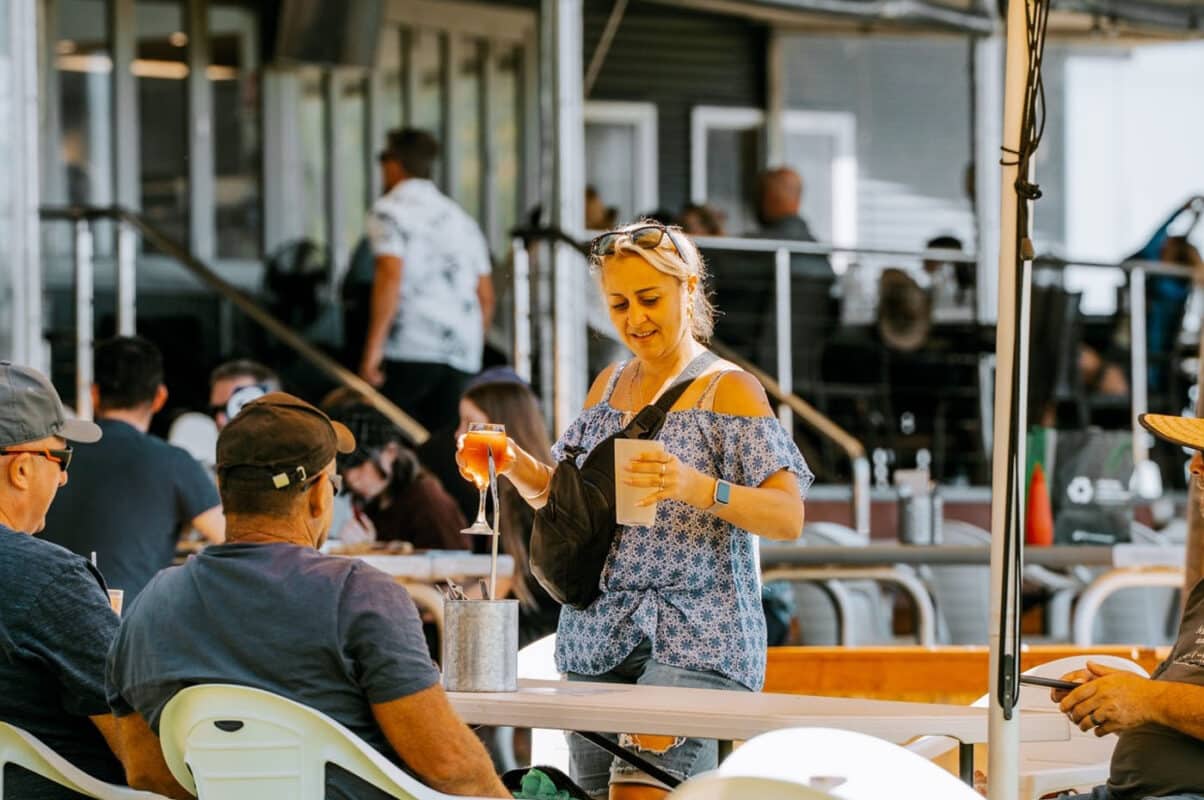 Restaurant and dining at Old Coast Road Brewery in Myalup, Western Australia