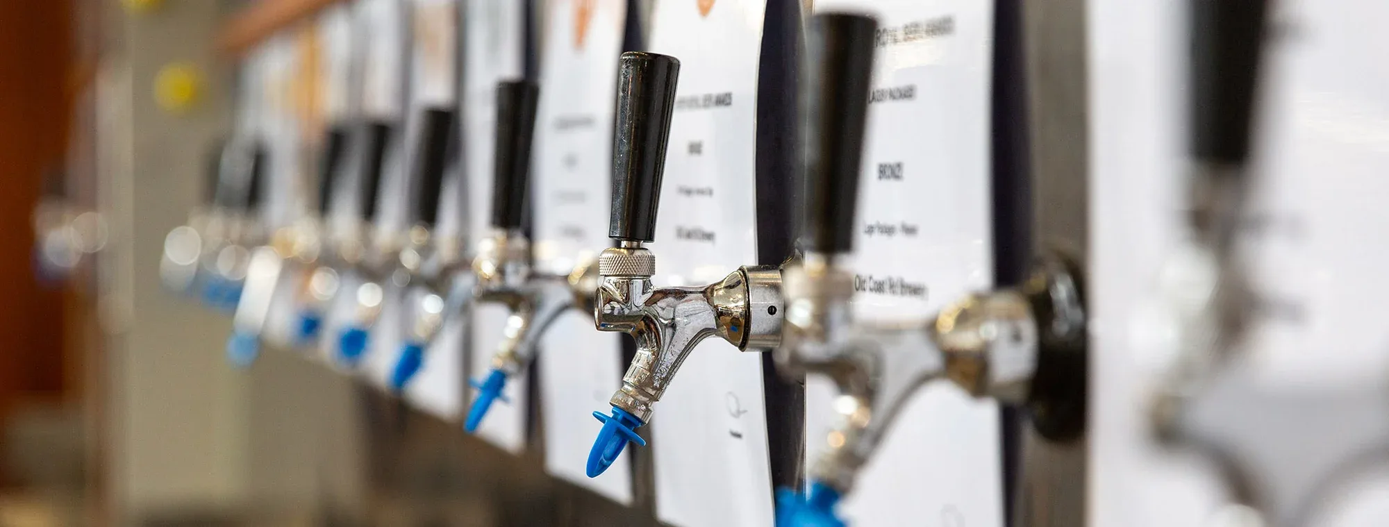 Old Coast Road’s own brewery and cidery taps